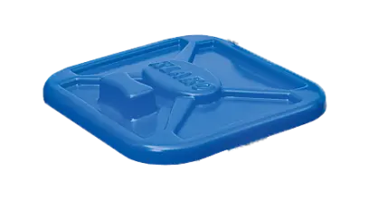 VKM víko malé 38x32 plast - modrý